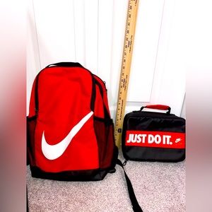 Kids Nike Backpack and Lunchbox Set